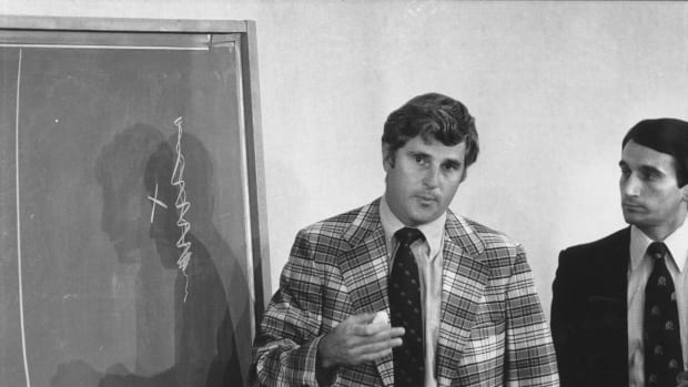 Bob Knight and Mike Krzyzewski
